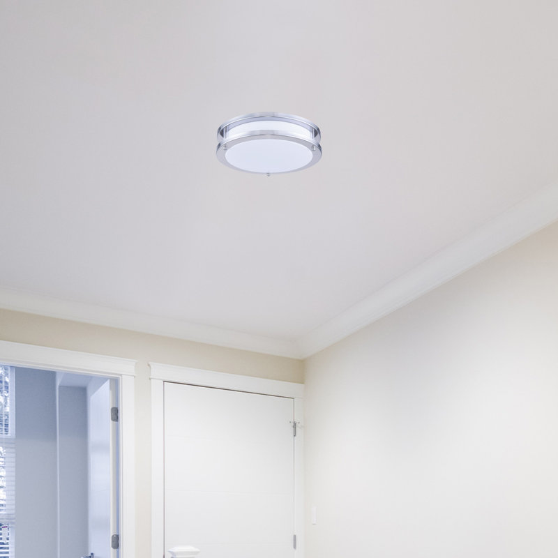 Laveta Flush Mount, 17 W, 3" H x 12" W x 12" D