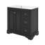 Meuble-lavabo transitionnel 36 po avec lavabo en céramique 36 po - Comprend une tablette réglable en forme de U, 3 tiroirs-118027662