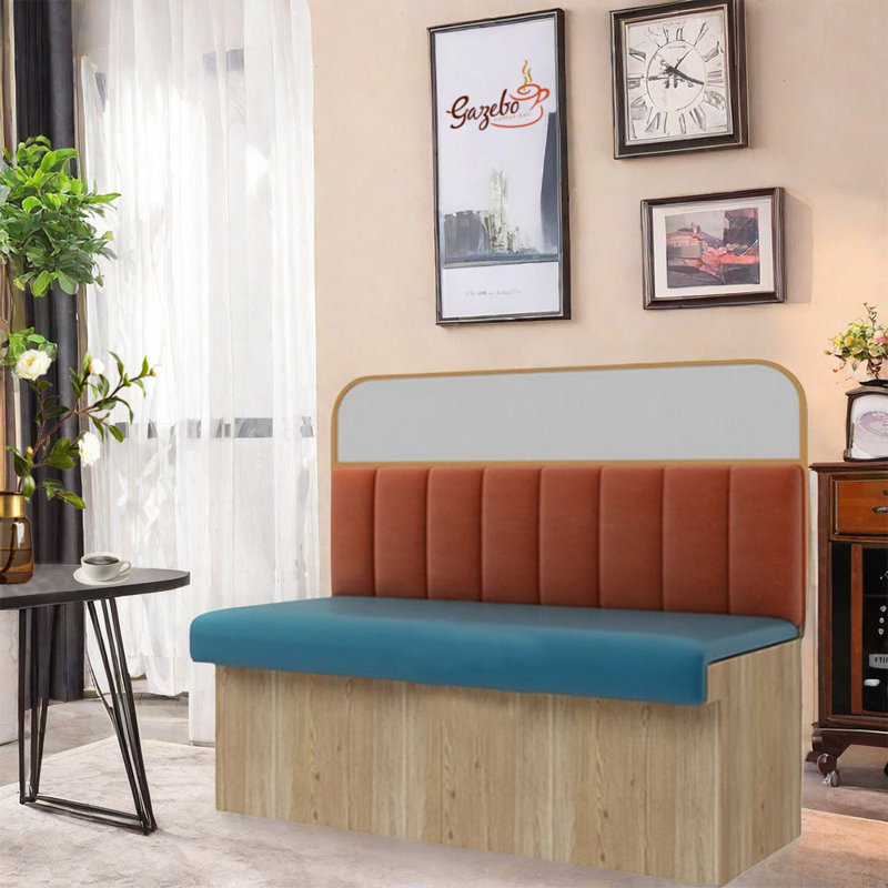Banc rembourré en similicuir