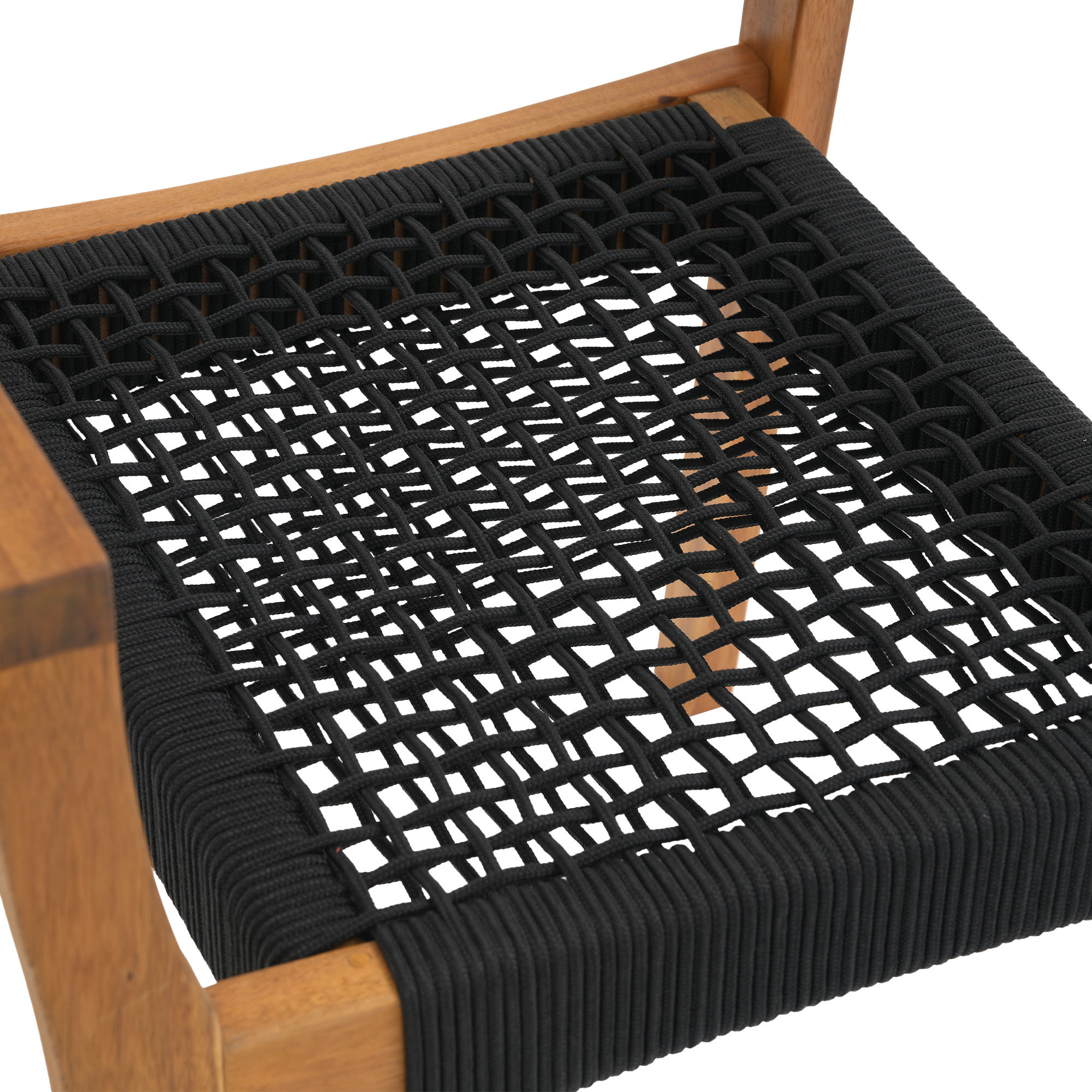 Bennett Outdoor Dining Chairs, Black