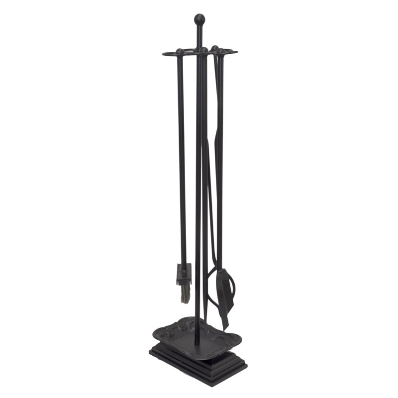 Ahmonie Iron Fireplace Tool Set