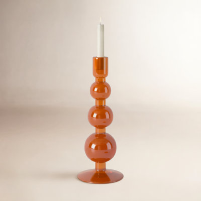 Geri Recycled Glass Candle Holder