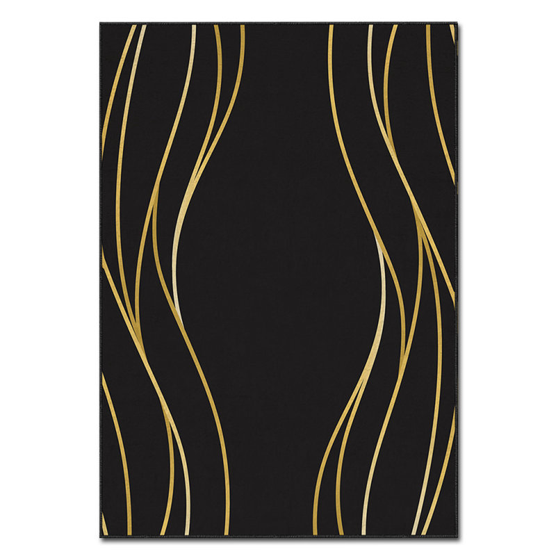 Luxurious Polyester Carpet, 39.4 x 70.9 Inches | 740 g/m² | Velvet Fabric with Non-Slip Felt Dot Underside | Laminated Sponge for Comfort | Easy to Clean & Machine Washable | Perfect for Living Room & Bedroom Décor