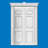 87'' H x 7'' W x 2.125'' D Urethane Pilaster