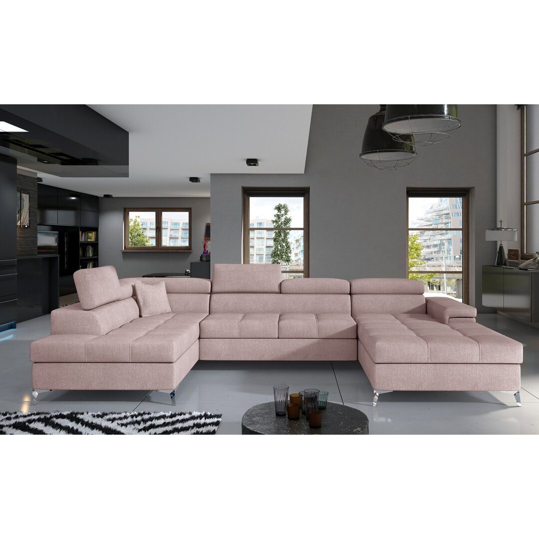 Ecksofa Geraci mit Bettfunktion