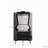 Wooden Corner Bar Cabinet With Mirrored Back-2029052132