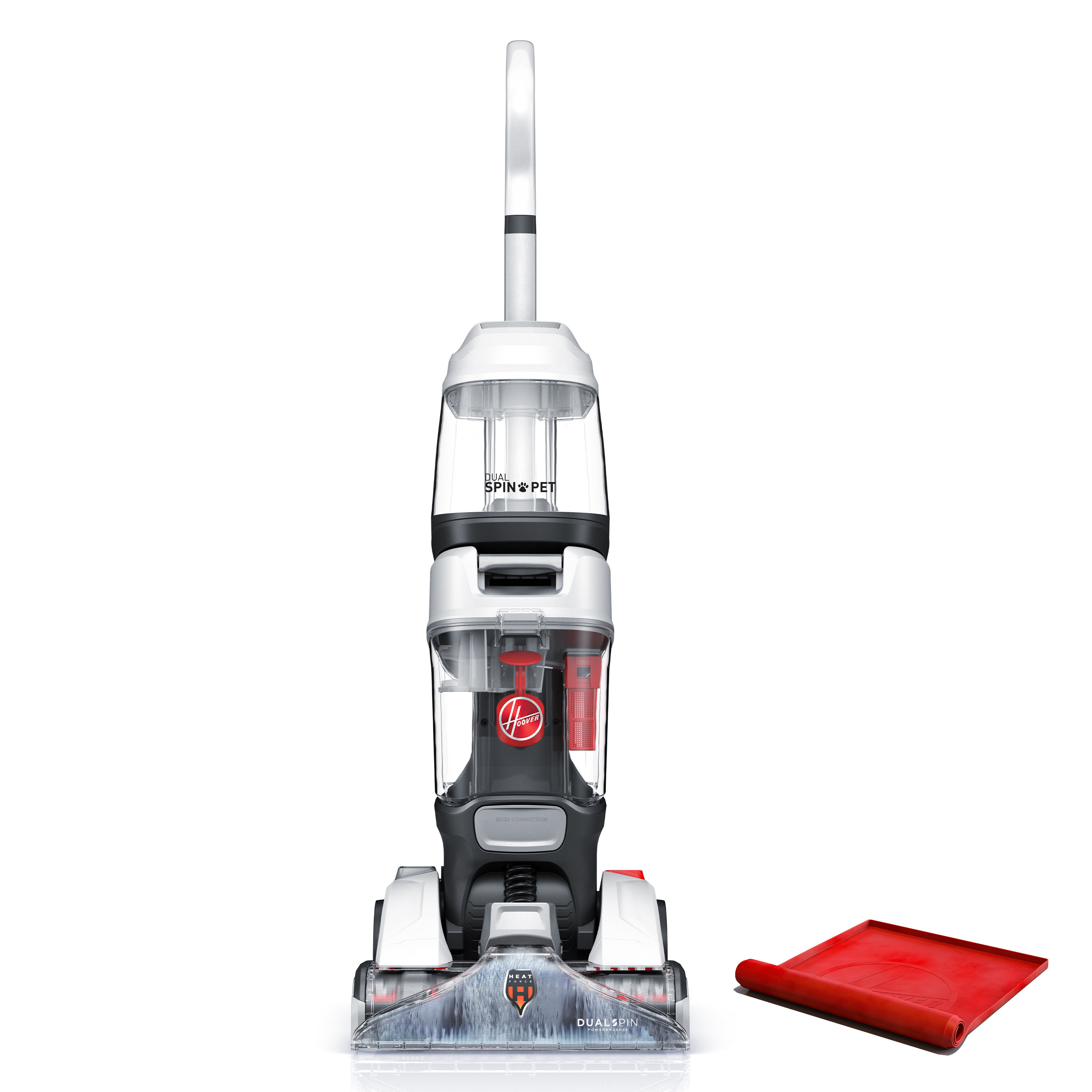 Hoover Dual Spin Pet Plus Carpet Cleaner Machine, deals Upright Shampooer, FH54050