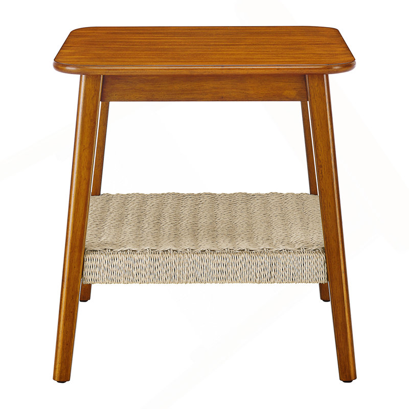Table d'appoint Mid-Century, Noyer