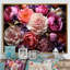 Art asiatique, pivoines en rose IV - Art mural encadré, art asiatique-374888529-455615340