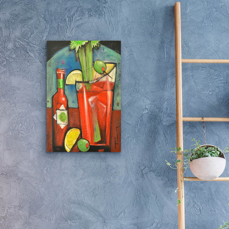«Bloody Mary» par Tim Nyberg, H 24 po x l 16 po x P 0,2 po