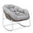  Light Grey Cushion/White Frame  is out of stock