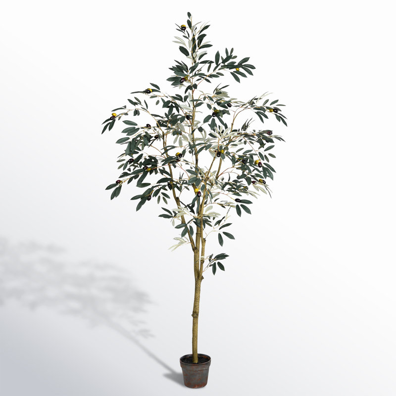 Winnetka Faux Tree in Pot, 72" H x 34" W x 34" D