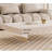 Simple rectangular acrylic suspension coffee table-102625059