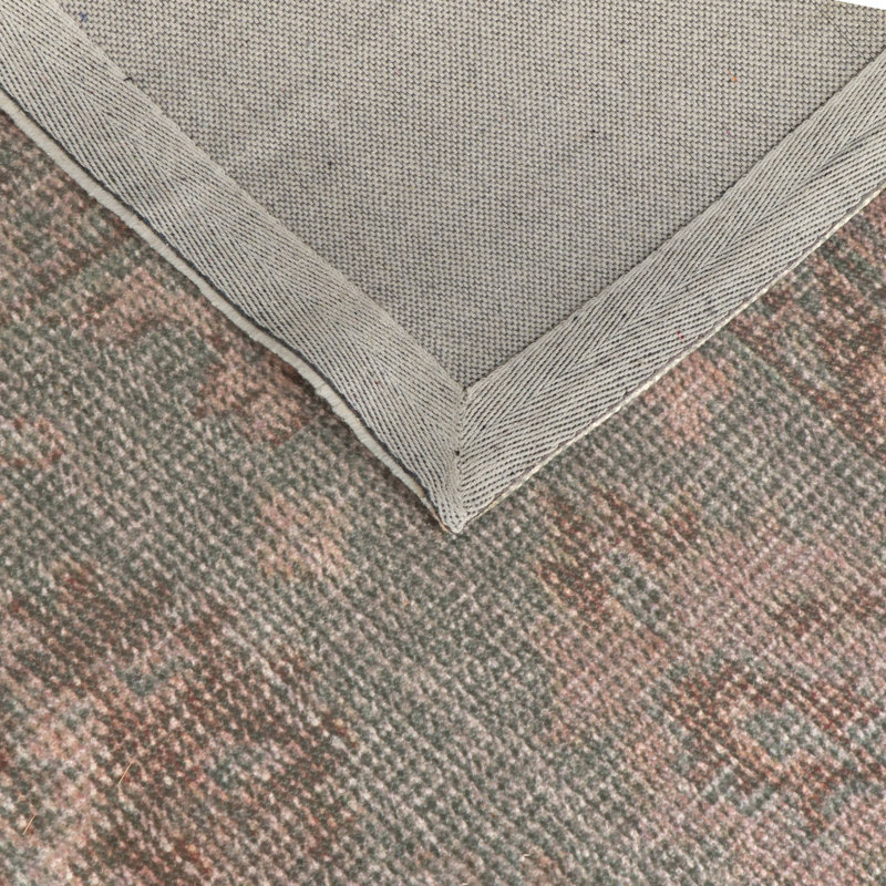 Tapis d'intérieur fait à la main gris élégant 7 pi 9 po x 10 pi Roni, 7 pi 9 po x 10 pi
