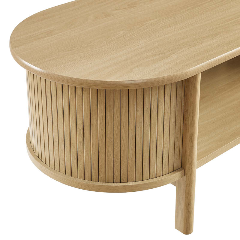 Table basse Modway Cadence, Chêne