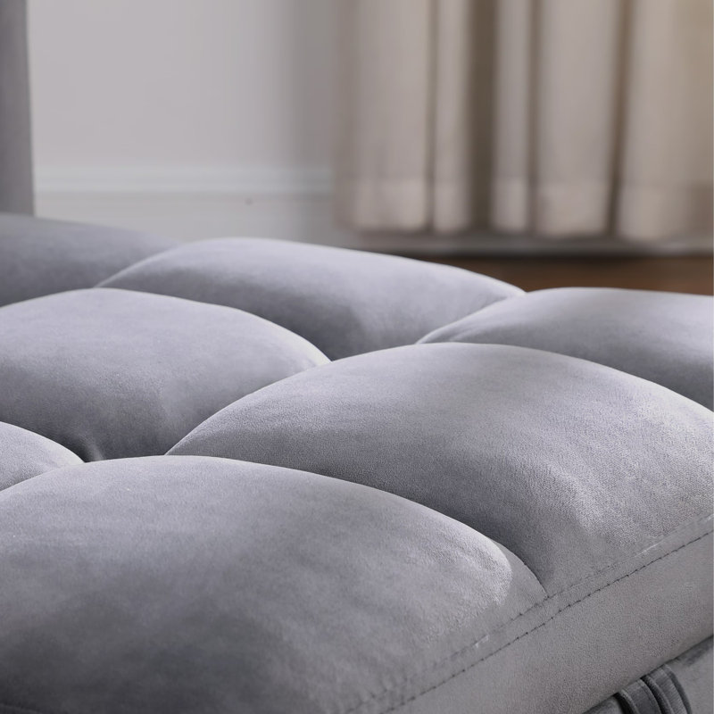 3-In-1 Adjustable Backrest Telescopic Sofa Bed