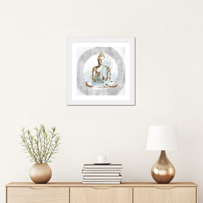 «Buddhist II» par Isabelle Z - impression d'art graphique