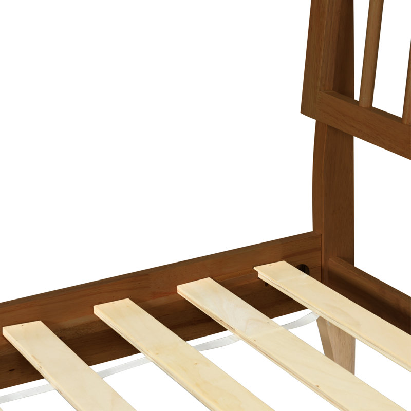 Wesley Anderson Solid Wood Spindle Bed