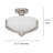 Hier Glass Semi Flush Mount-994872875