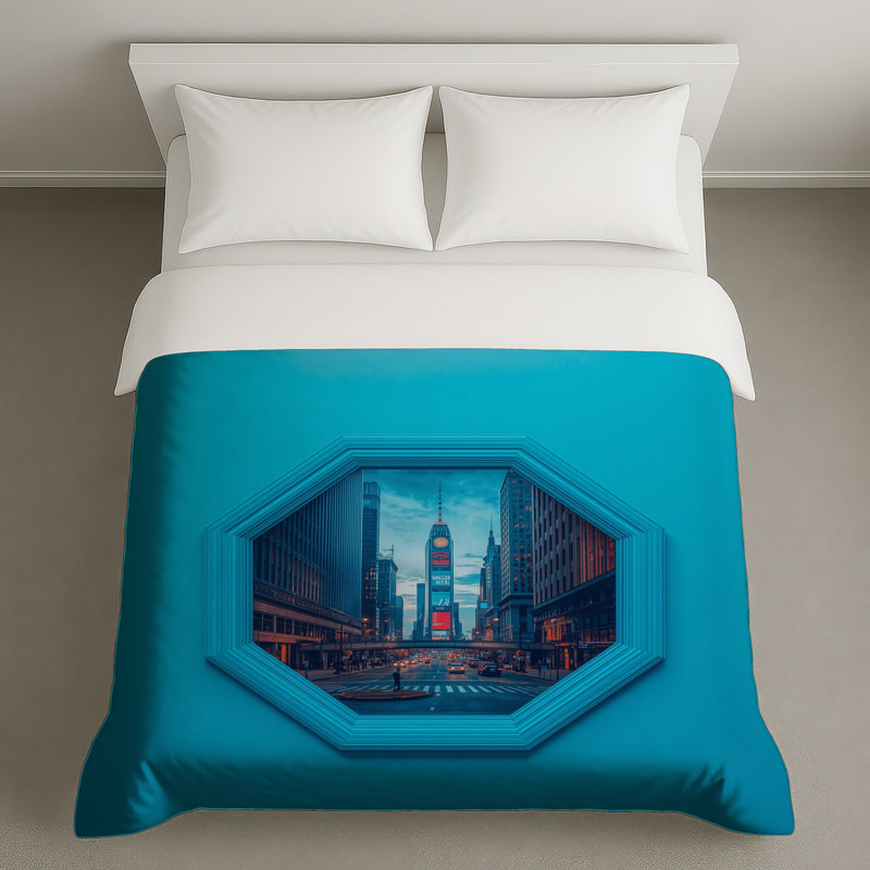 Housses de couette New York Cityscape, Lit simple