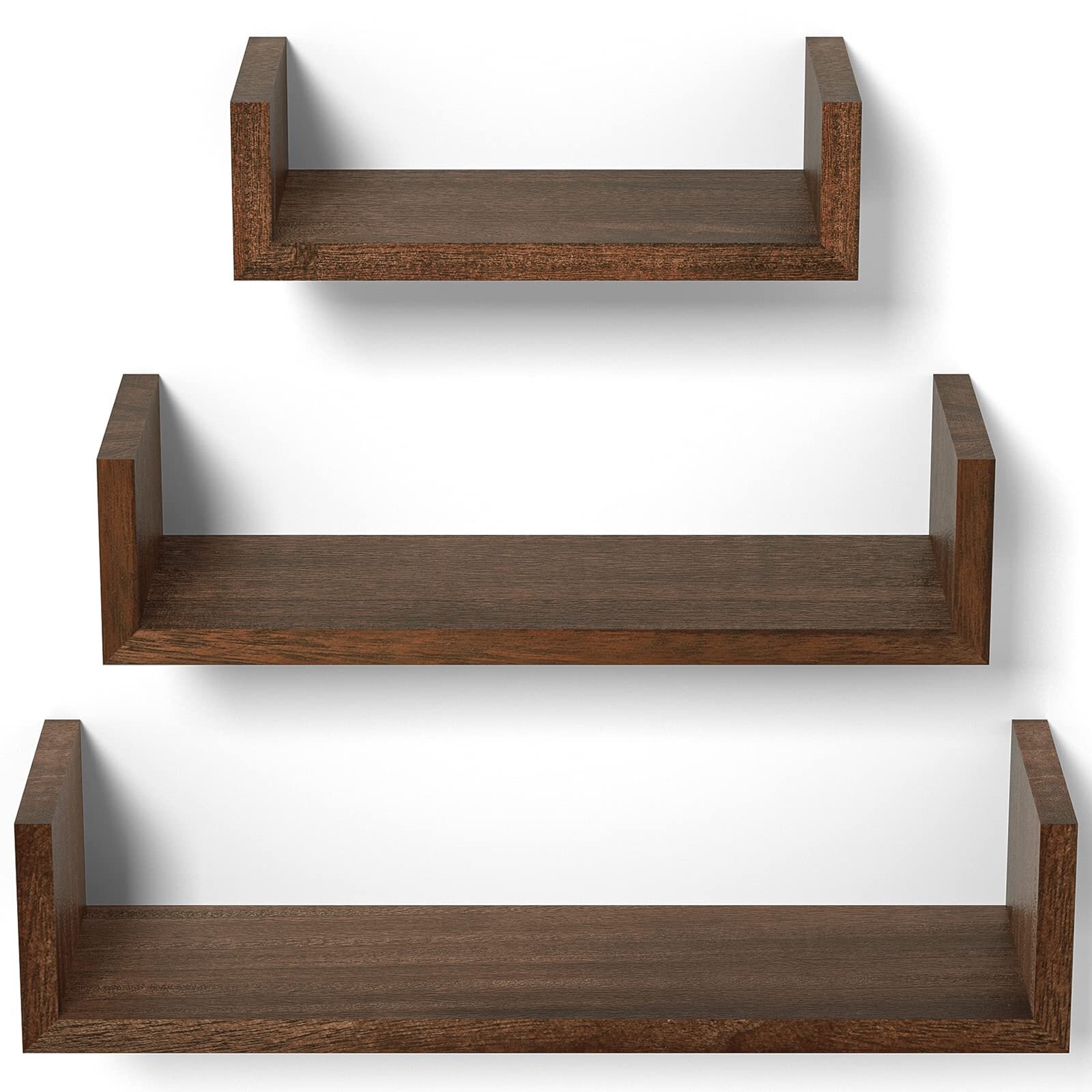 Millwood Pines Delianys Solid Wood Floating Shelf | Wayfair