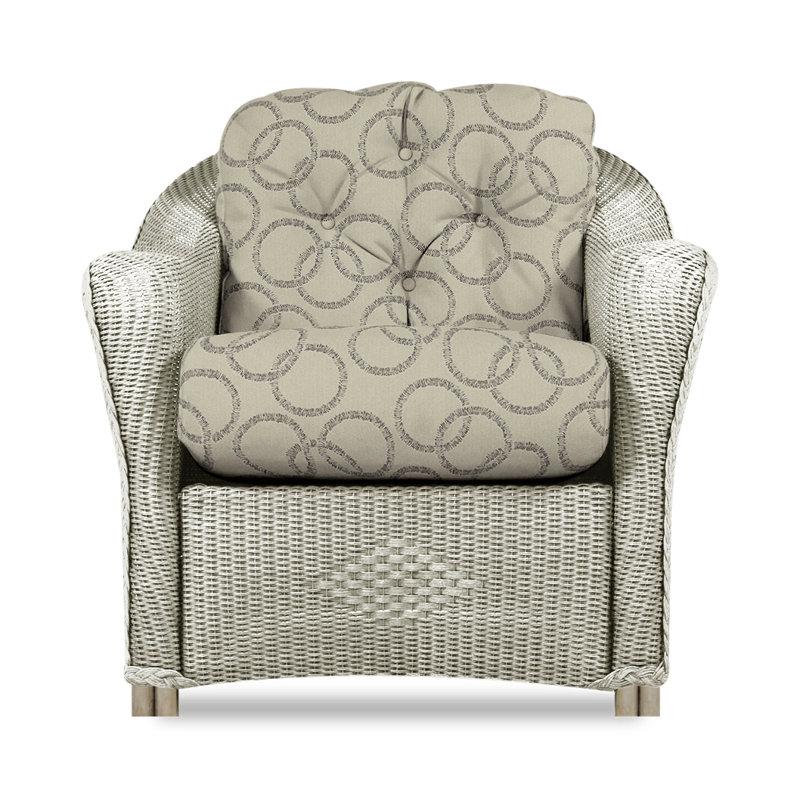 Reflections Outdoor Lounge Chair, Canvas Natural Sunbrella® Canvas, Linen
