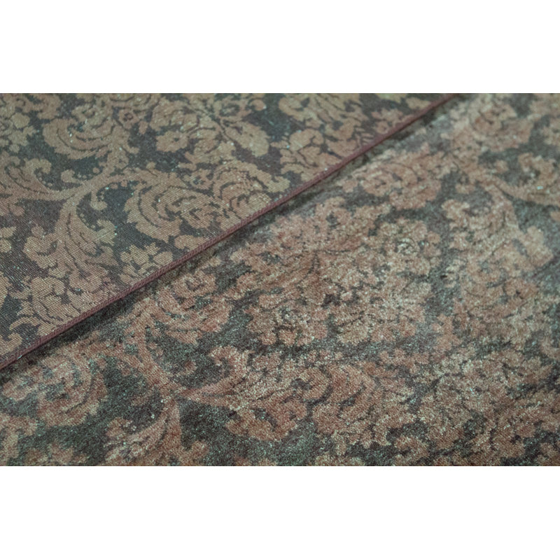 Tapis rouge noué à la main de haute qualité