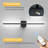 28.3'' Timer LED Flush Mounted Sconces, 6000K Wallchiere Battery Operated-1968176030