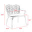 Banc de jardin en métal et aluminium-1669644946