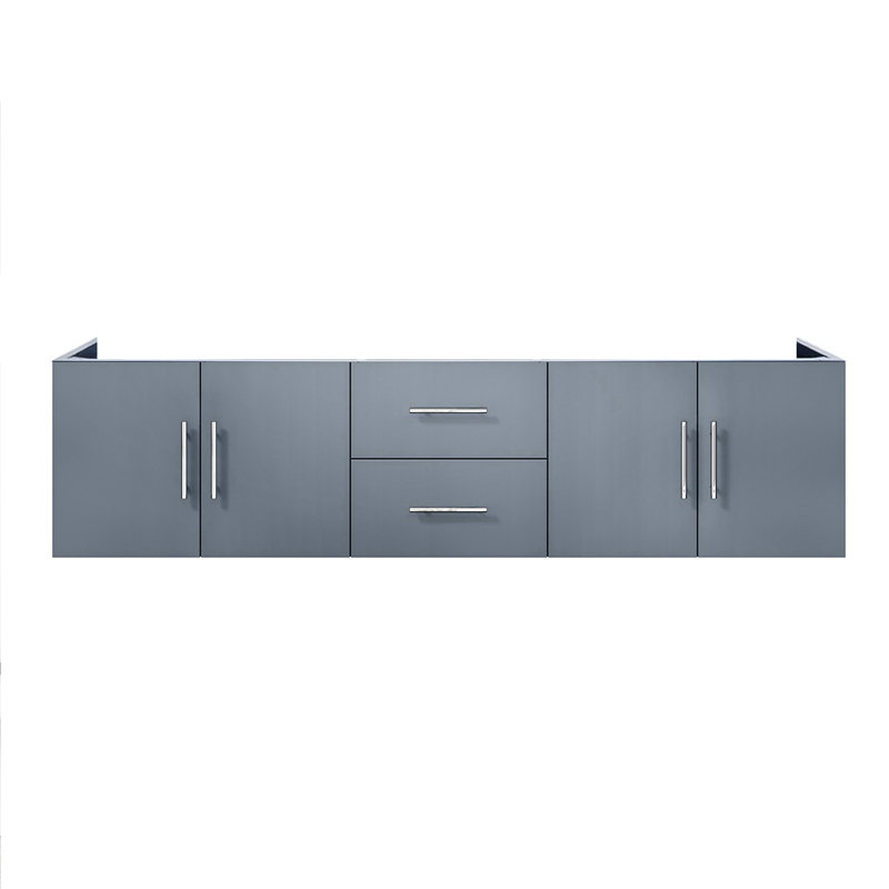 72 po X P 22 po Meuble-lavabo double D 4, Gris foncé