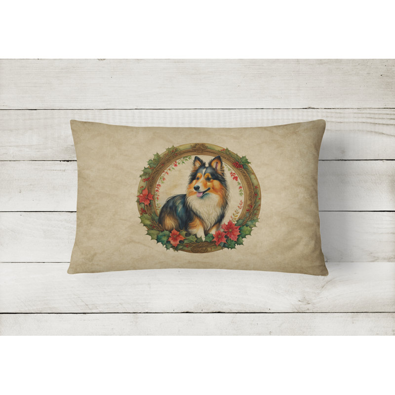 Coussin Christmas, 12 po x 16 po, Rectangulaire