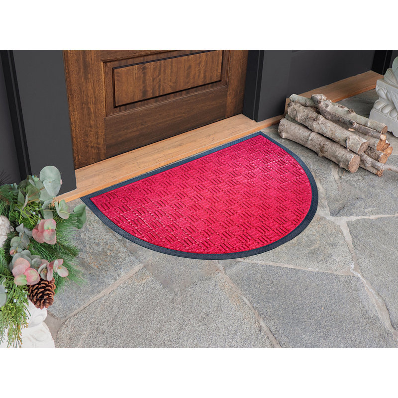 Foresthill Non-Slip Indoor Doormat, Maroon