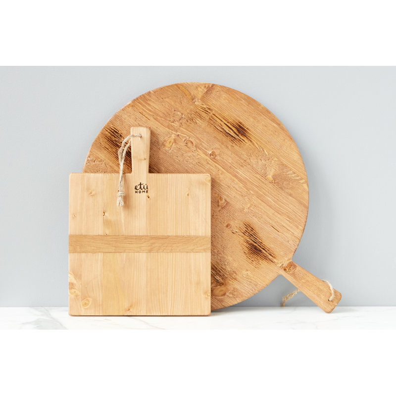 Square Pine Charcuterie Board, Small