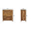 Commode à trois tiroirs Oakish