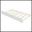 Lit plateforme simple avec lit gigogne-338808069