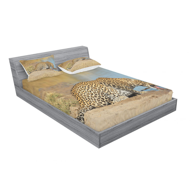 Microfiber Sheet Set, Full Sheet Set with Fitted Sheet