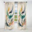 Celestiel - Abstract Minimalism Curtain - Blackout Abstract Curtain - 1 Panels-766361529