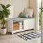 Grandview Polyester Upholstered Storage Bench