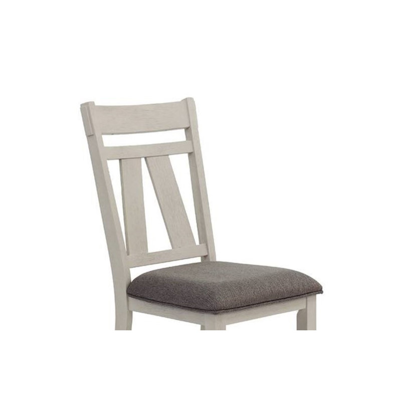 Ericyyi Upholstered Side Chair, White