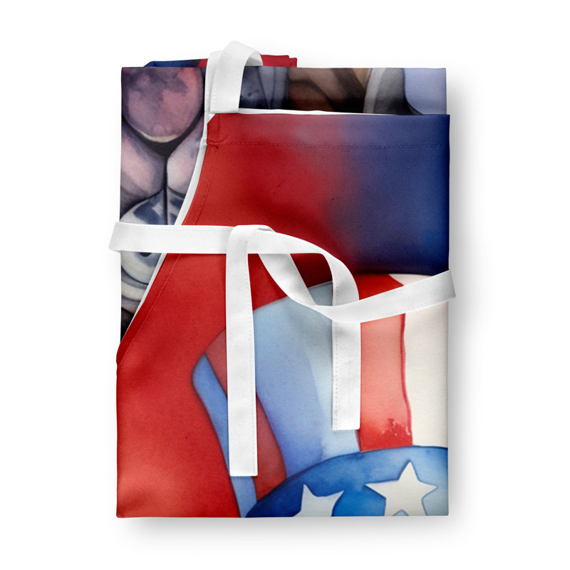 Patriotic American Apron, Mastiff