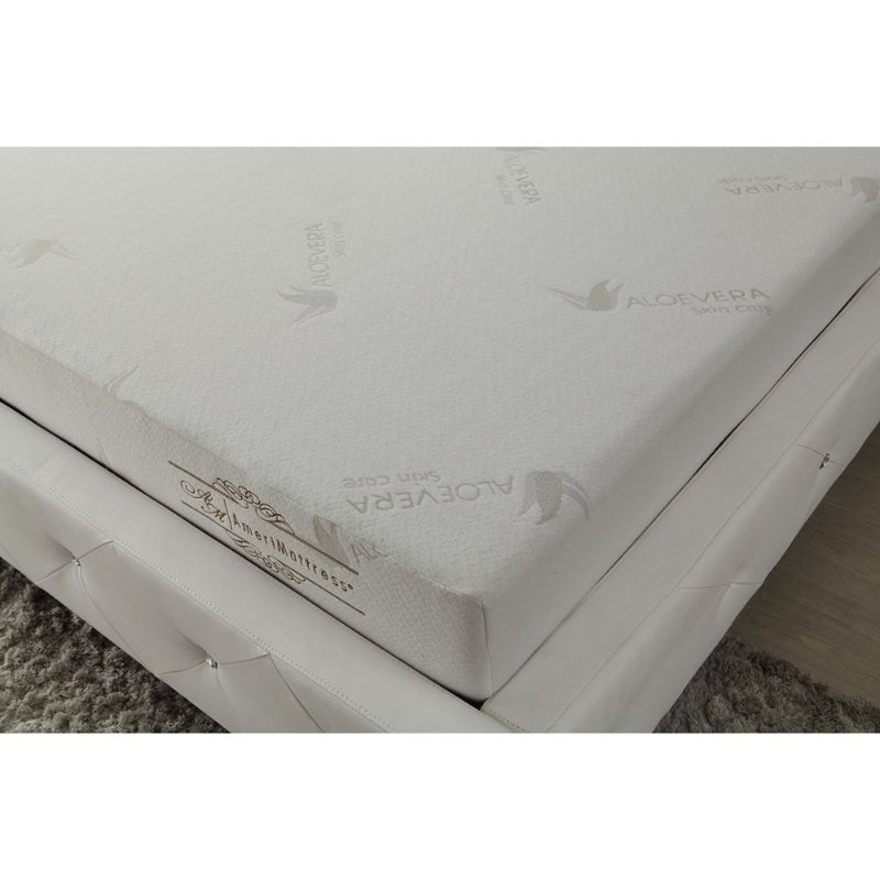 Matelas en mousse viscoélastique Theodore, Lit double, Profil bas