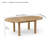 Guardacosta 6 - Person Teak Wood Patio Dining Set with Extendable Oval Table