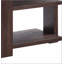Walnut Sofa Table with 2-Shelf