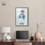 Ours en peluche Union Jack, reproduction murale encadrée par Art Remedy, cadre noir, 16 x 24-450409700-450409688