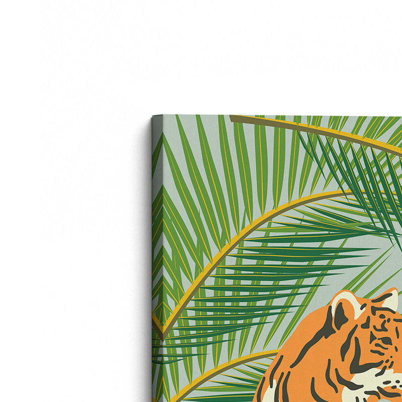 «Tiger's Tropical Retreat», H 30 po x l 20 po