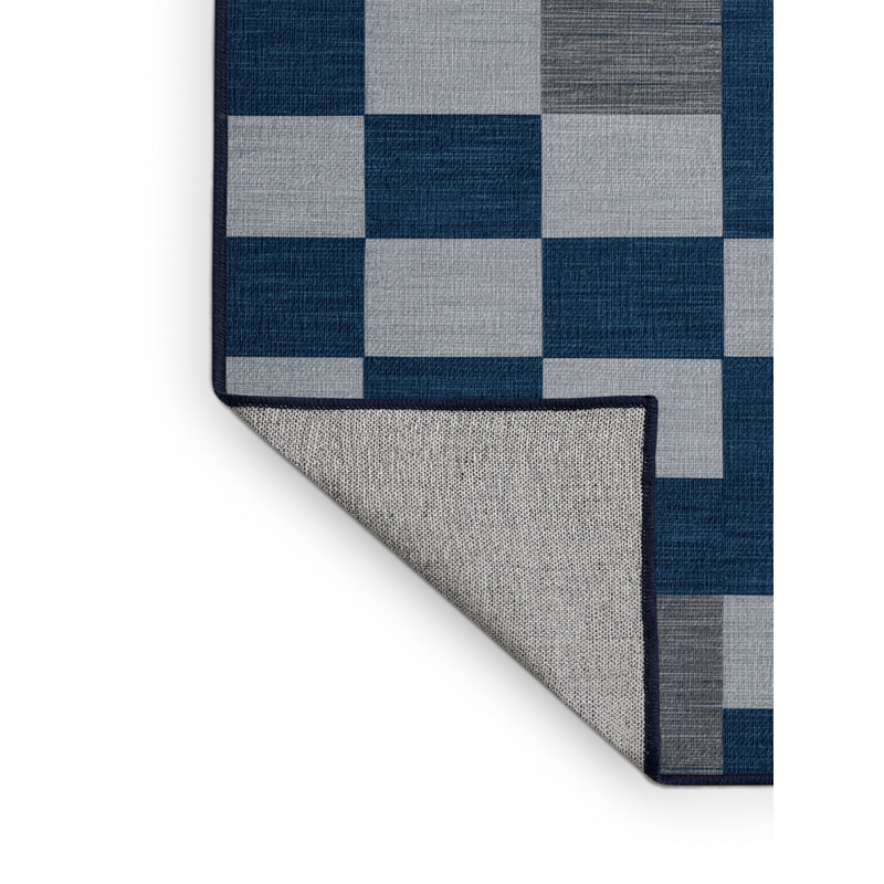 Machine Washable Botanical Brown Area Rug, Round 3'