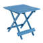 Table pliante carrée d'extérieur en bois massif pour terrasse, balcon, conception portable peu encombrante
