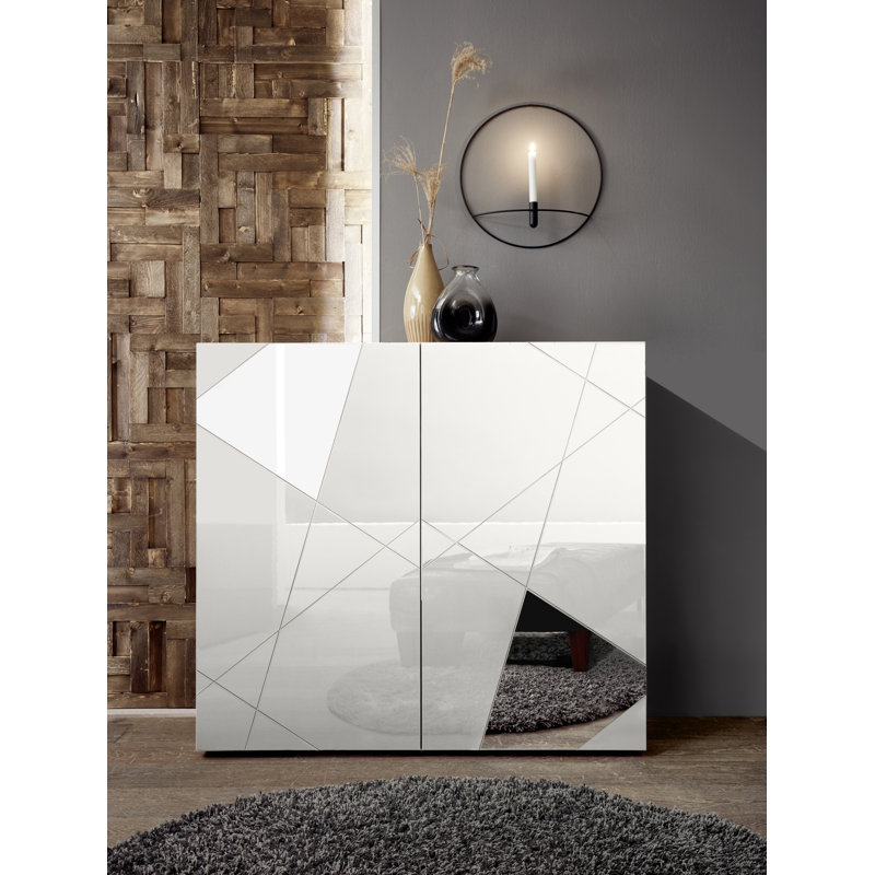 Aveli 307.34cm Sideboard, White