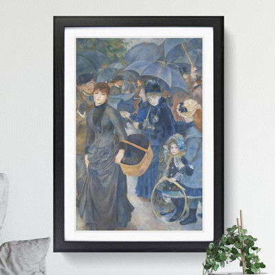 The Umbrellas by Pierre-Auguste Renoir - Picture Frame Painting