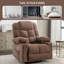 Fauteuil inclinable de massage surdimensionné avec fauteuil chauffant, charge USB et 2 porte-gobelets pour un confort et une détente ultimes-756926193
